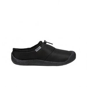 NEW KEEN women's howser iii slide in black smooth nylon